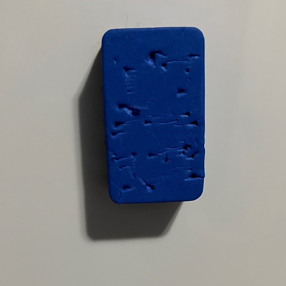 $1 Add-On Whiteboard Eraser Magnetic Blue and Black for School, Work, Home